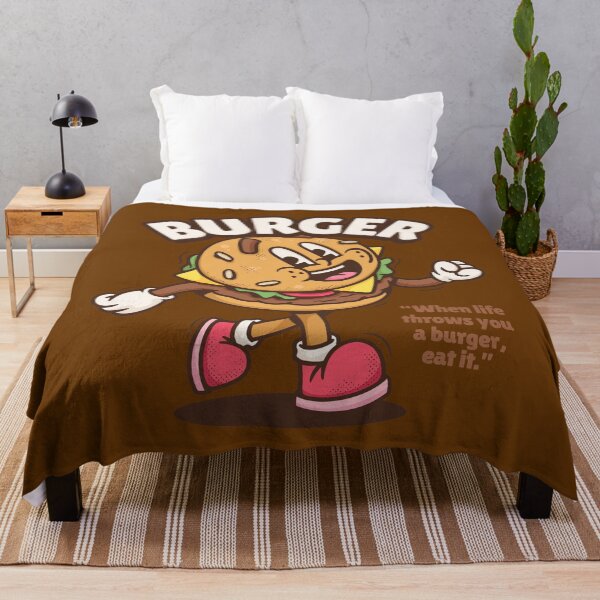 Item preview, Burger : Cartoon Character designed and sold by savasanaqueen.