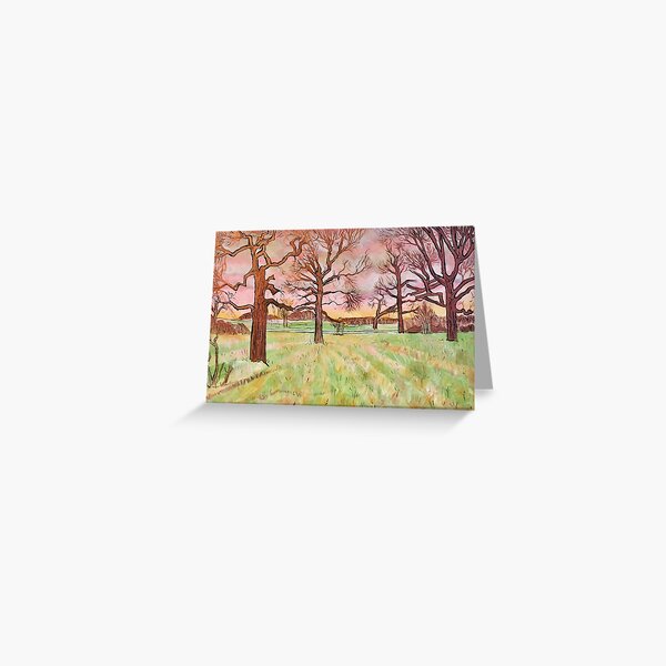 Sweet Harmony At Sunset Greeting Card