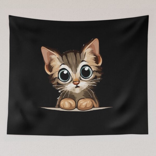 Item preview, Curious Kitten designed and sold by Colorful Dreams.