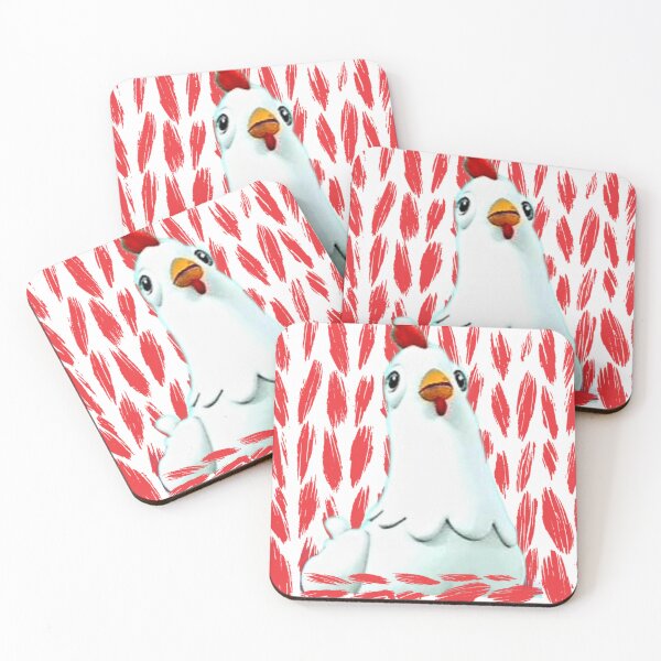 Item preview, Funny White Chicken -Chickalleta designed and sold by zorkaa1.
