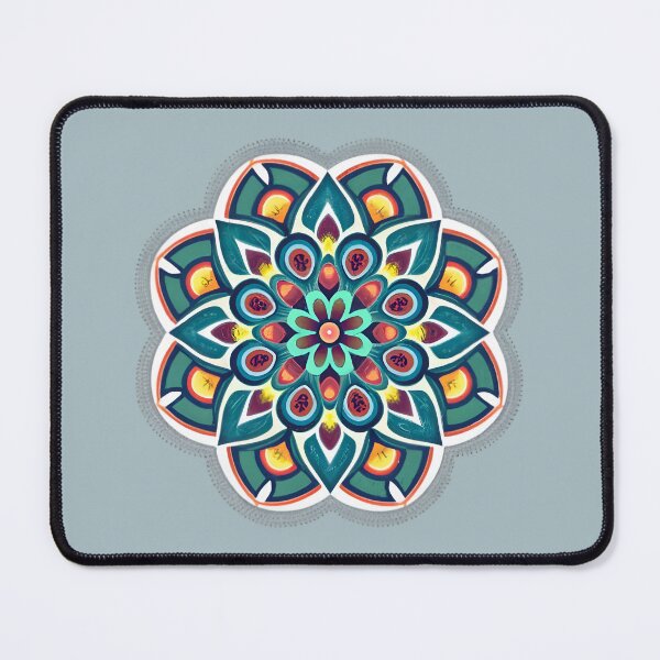 Item preview, Traditional Intricate Symmetrical Rangoli Art  designed and sold by Jollys-ArtShop.