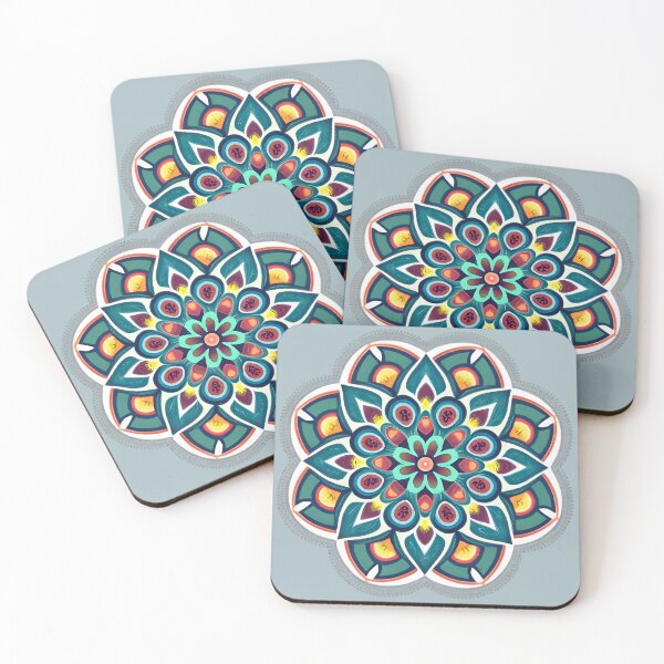 Item preview, Traditional Intricate Symmetrical Rangoli Art  designed and sold by Jollys-ArtShop.