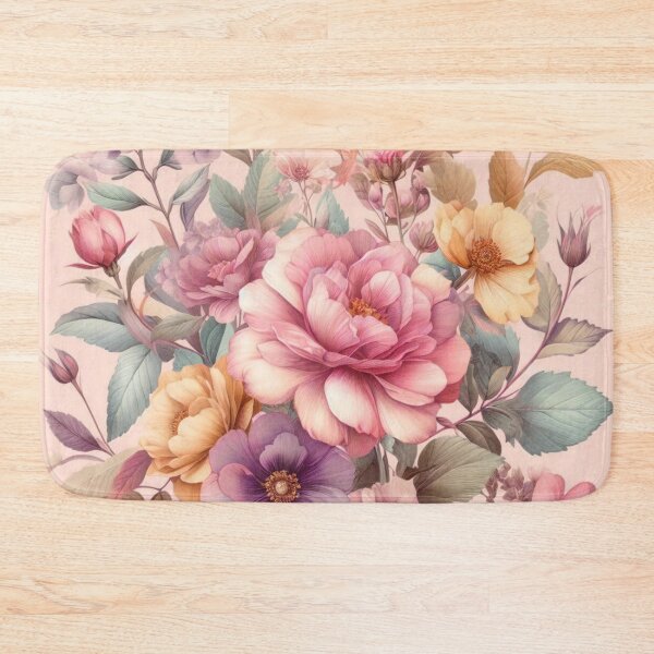 Artikelvorschau, Pink Floral Fantasy entworfen und verkauft von tipitoes.