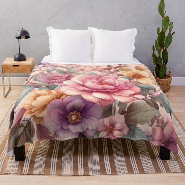 Artikelvorschau, Pink Floral Fantasy entworfen und verkauft von tipitoes.