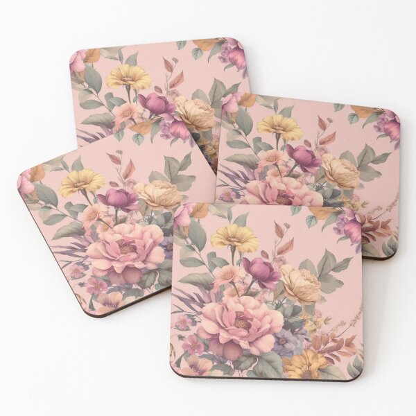 Item preview, Vintage Pink Flower Art designed and sold by tipitoes.