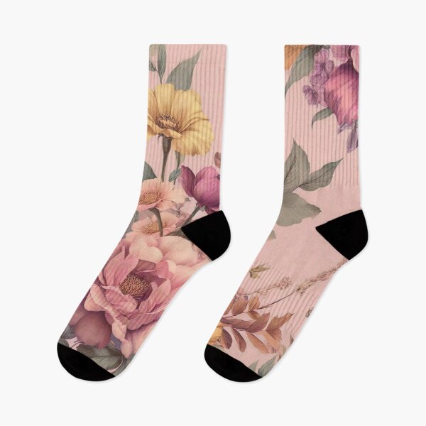 Artikelvorschau, Vintage Pink Flower Art entworfen und verkauft von tipitoes.