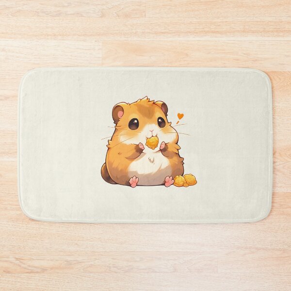 Item preview, Hamster Eating Peanuts,Cute Hamster Cartoon Animated Drawing designed and sold by xiao xuans.