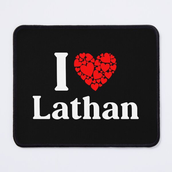 Item preview, Lathan Heart - I Love Lathan designed and sold by MiraclePitts.