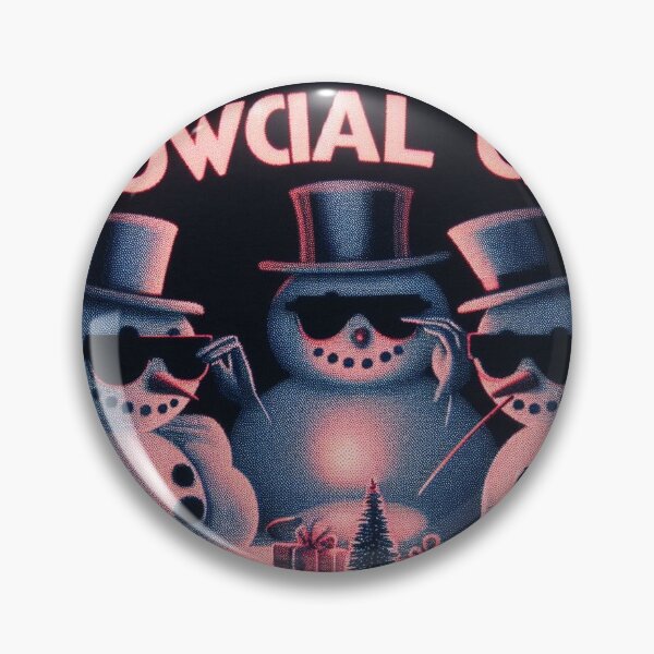 Item preview, Santa's Secret Society of Snowmen Snowcial Club designed and sold by Wonderall.