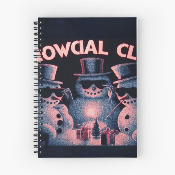 Item preview, Santa's Secret Society of Snowmen Snowcial Club designed and sold by Wonderall.