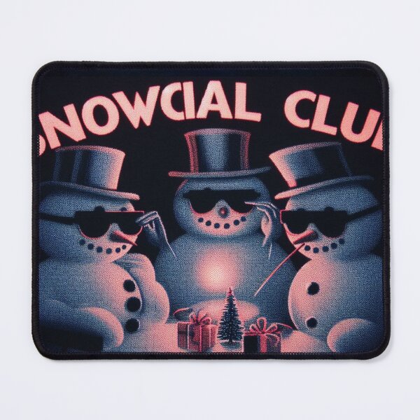 Item preview, Santa's Secret Society of Snowmen Snowcial Club designed and sold by Wonderall.