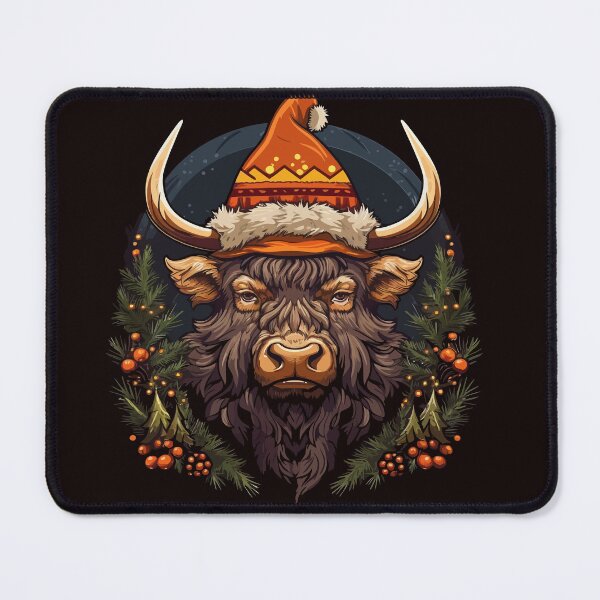 Item preview, Christmas Bison designed and sold by creativellashop.