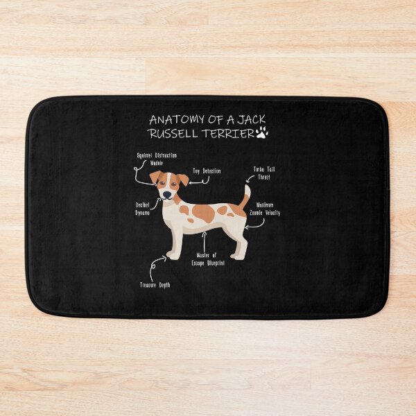 Item preview, Jack Russell Anatomy - Funny JRT Mom Dad Gift designed and sold by Petensity.