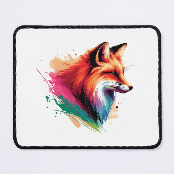 Item preview, Art of a colorful drawing of a red fox. designed and sold by Marcoshop10.
