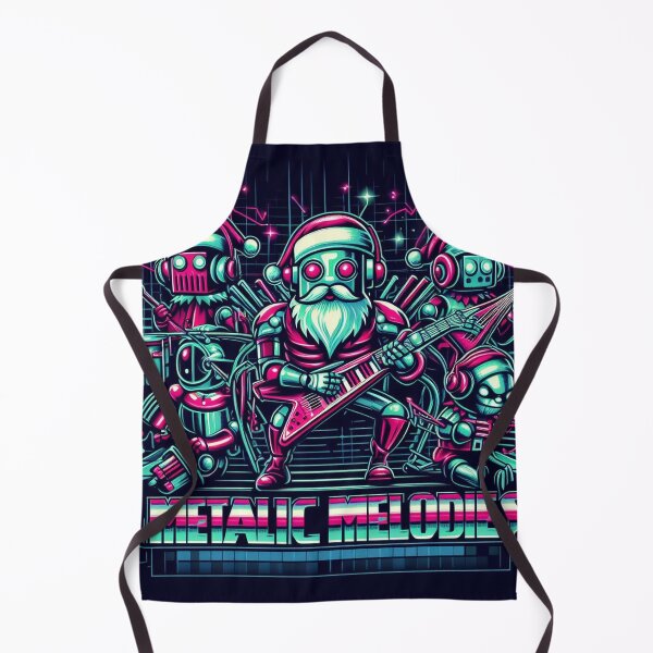 Item preview, Jingle Bots Rock Out Metallic Melodies designed and sold by Wonderall.