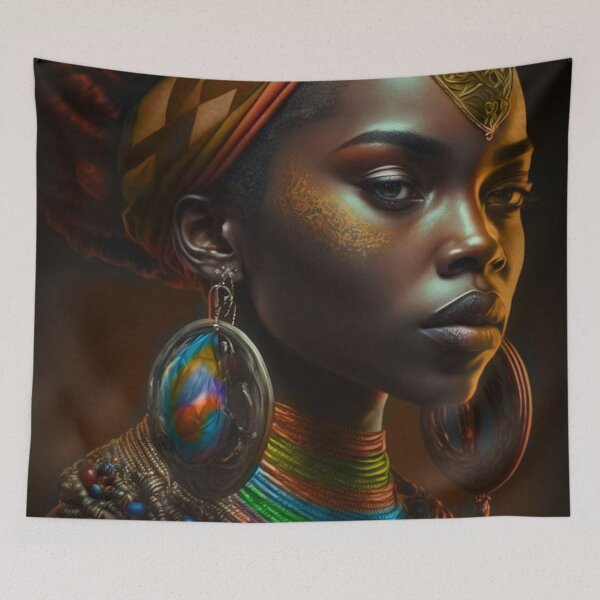 Item preview, AFRICAN QUEEN designed and sold by johnnyssandart.