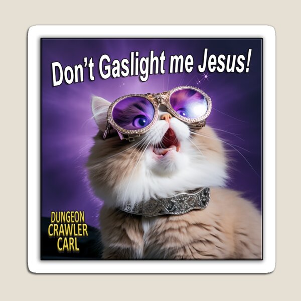 Item preview, Don't gaslight me Jesus! designed and sold by AbsurdiaLabs.