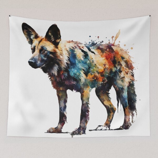 Item preview, African Wild Dog designed and sold by ishitastore08.