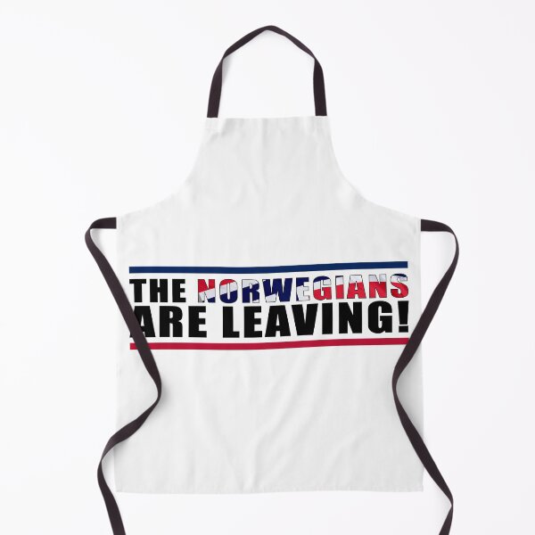 Item preview, The Norwegians are Leaving! designed and sold by SideSignal.