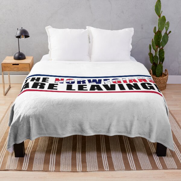 Item preview, The Norwegians are Leaving! designed and sold by SideSignal.