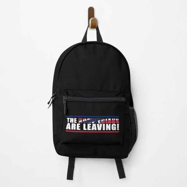 Item preview, The Norwegians are Leaving! white text designed and sold by SideSignal.