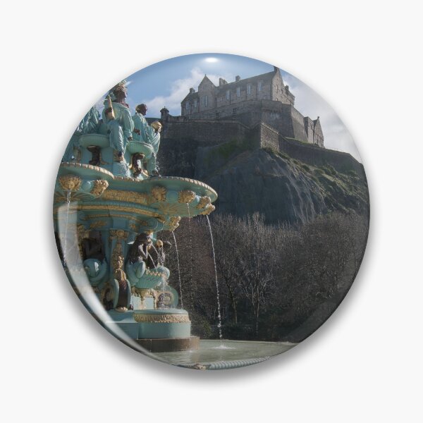 Item preview, Ross Fountain in Edinburgh and castle views designed and sold by cdkphotos.