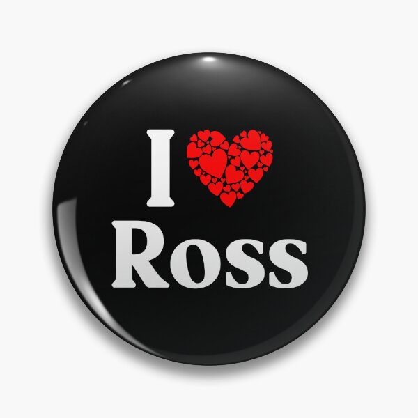 Item preview, Ross Heart - I Love Ross designed and sold by MiraclePitts.