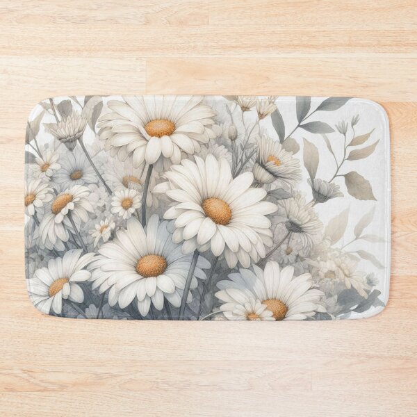 Artikelvorschau, White Daisies Painting entworfen und verkauft von tipitoes.