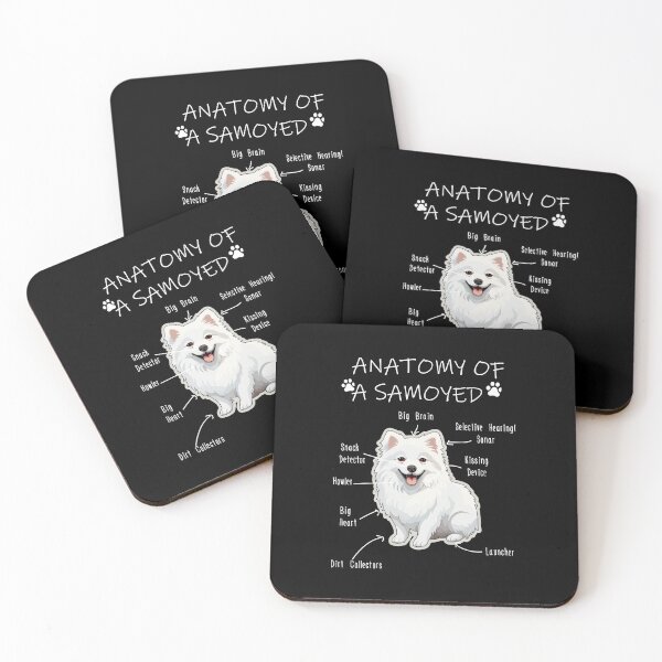 Item preview, Samoyed Anatomy - Funny Samoyed Mom Dad Owner Gift designed and sold by Petensity.