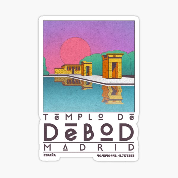 Item preview, Templo De Debod, Madrid designed and sold by JDP--Designs.