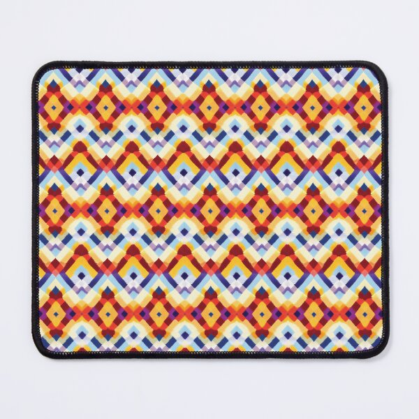 Item preview, Colorful woven fabric seamless pattern 067 designed and sold by Phumtanis66.