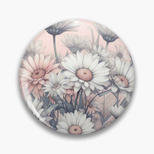 Artikelvorschau, Blush Pink Daisies entworfen und verkauft von tipitoes.