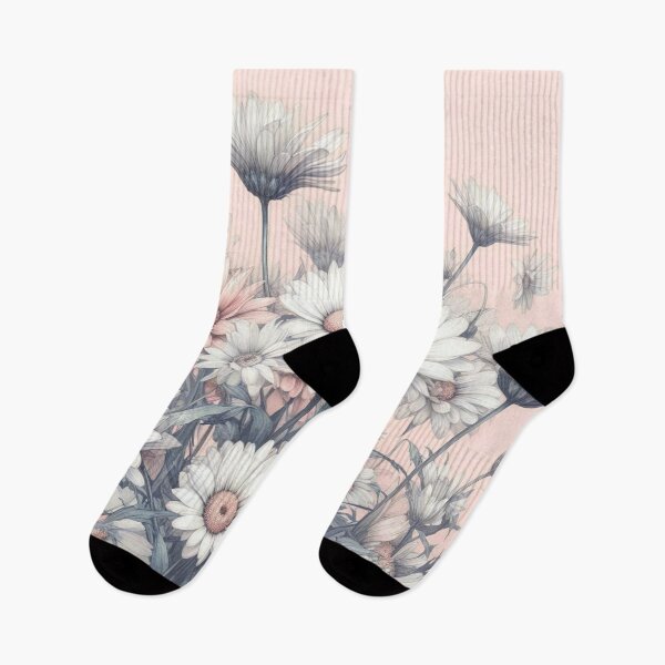 Artikelvorschau, Blush Pink Daisies entworfen und verkauft von tipitoes.