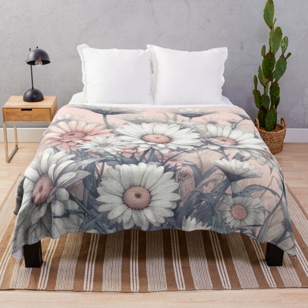 Artikelvorschau, Blush Pink Daisies entworfen und verkauft von tipitoes.