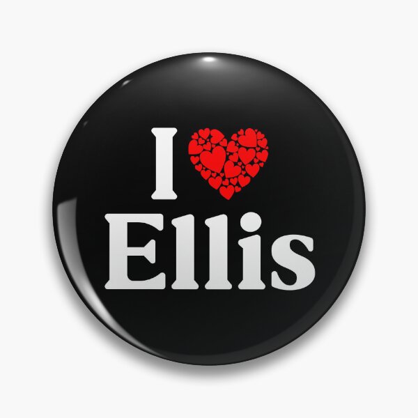 Item preview, Ellis Heart - I Love Ellis designed and sold by MiraclePitts.