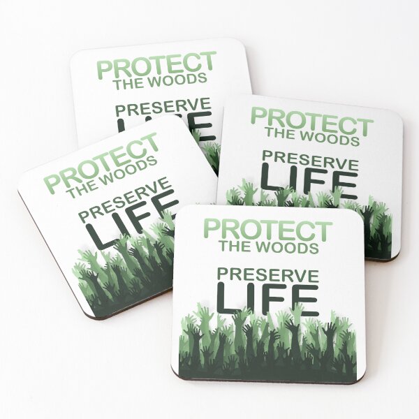 Item preview, Protect The Woods Preserve Life designed and sold by CJansuebsri.