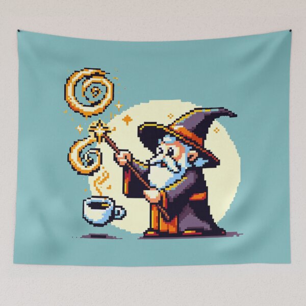 Item preview, Espresso Patronum: Wizard of Java - Magical Coffee Delight designed and sold by PixelPunkster.