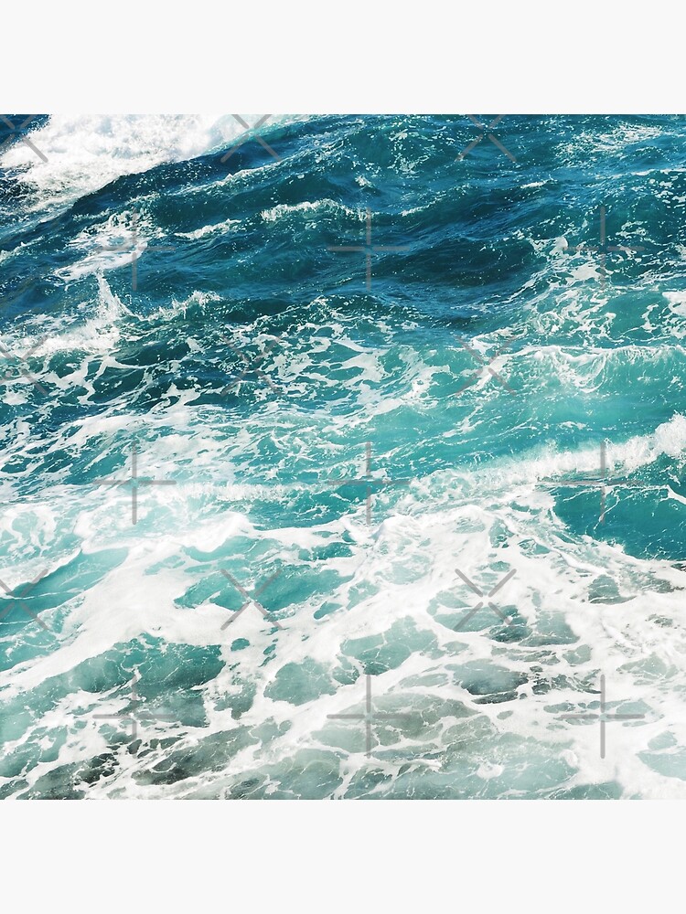 Blue Ocean Waves by AlexandraStr