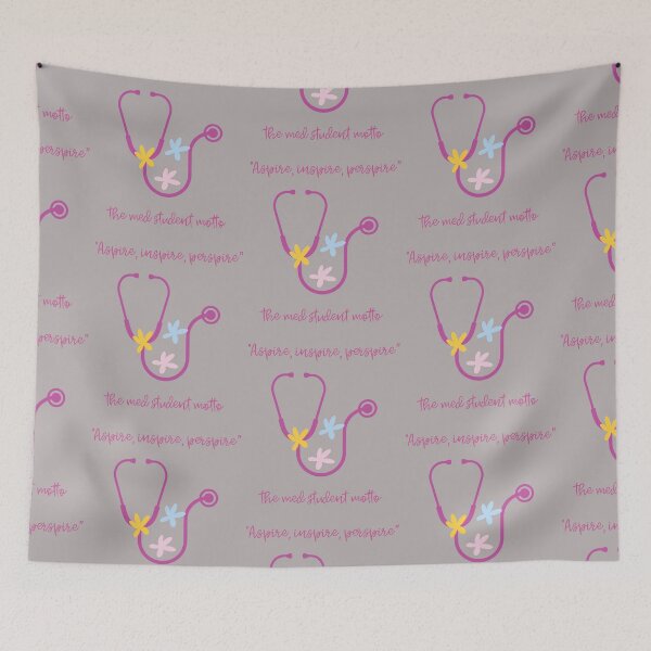 Item preview, Medical student-the med student motto-aspire designed and sold by medoutfits.