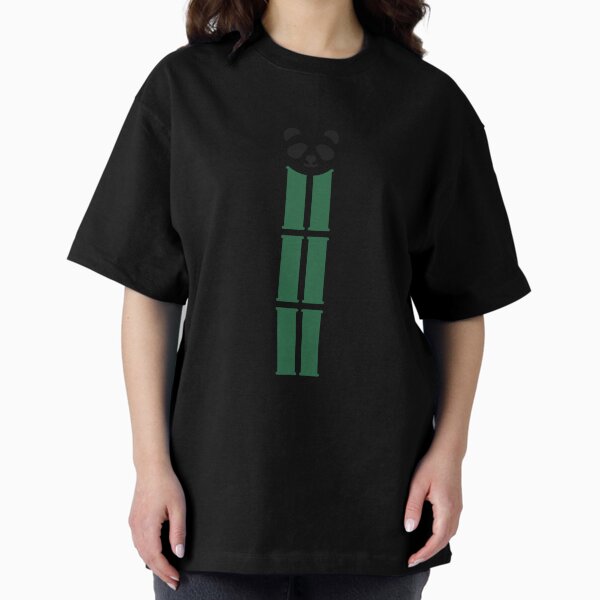 Bamboo Panda Oversized T-Shirt