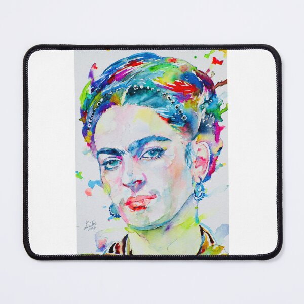 Item preview, FRIDA KAHLO - watercolor portrait .2 designed and sold by lautir.
