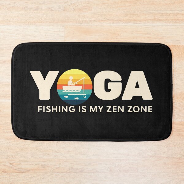 Item preview, Fishing is my zen zone designed and sold by Chrome-Magnet.