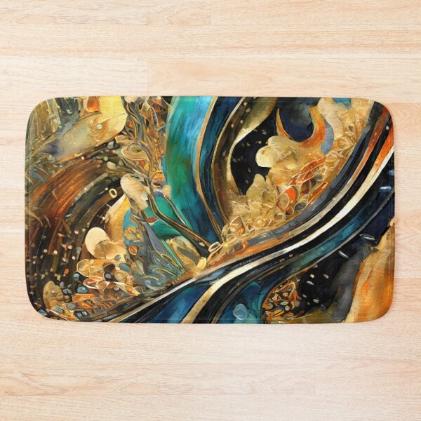 Item preview, Mixed textures; Colorful abstract digital art designed and sold by CuteCreature.