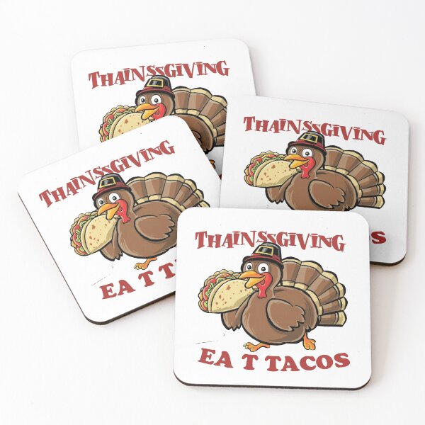 Item preview, Thanksgiving Turkey Eat Tacos designed and sold by Creativedsigna.