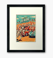 24 hours of Le Mans Framed Print