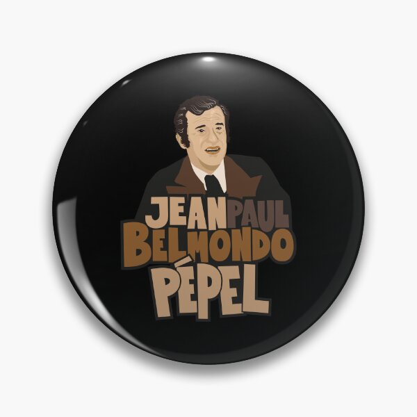 Artikelvorschau, Jean-Paul Belmondo Portrait - French Cinema Icon entworfen und verkauft von Boogosh.