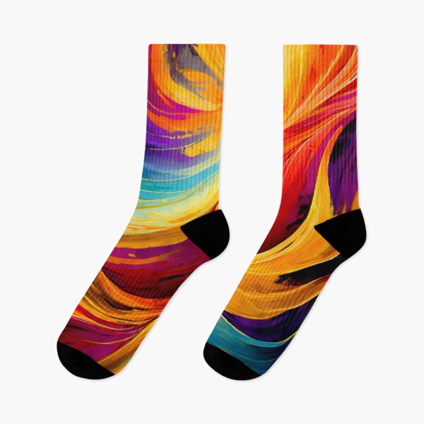 Item preview, Abstract digital art; Lively colors dancing designed and sold by CuteCreature.