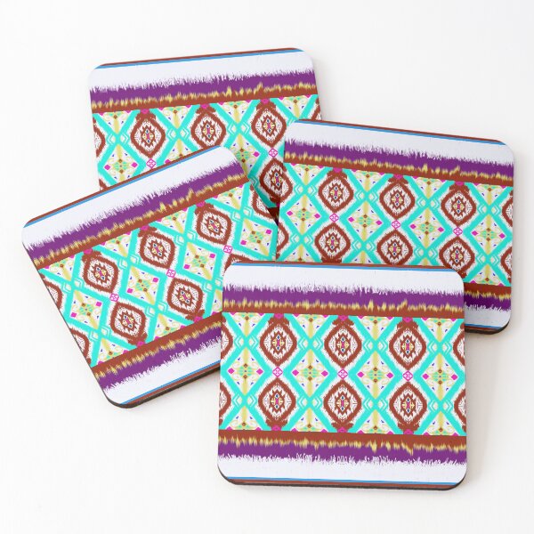 Item preview, Ikat Pattern Ethnic Stripe Seamless Texture designed and sold by NarongStocker37.