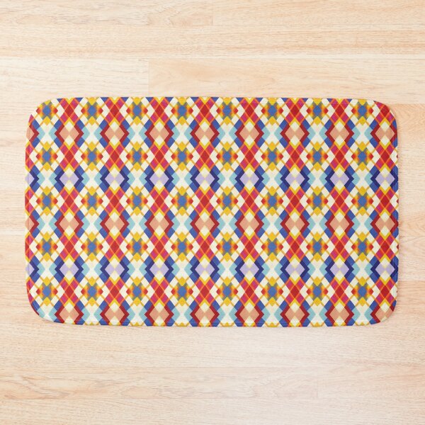 Item preview, Colorful woven fabric seamless pattern 069 designed and sold by Phumtanis66.