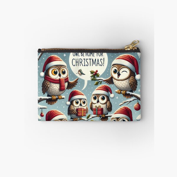 Item preview, Hoot for the Holidays: Owl Family Christmas designed and sold by DapperDanForge.